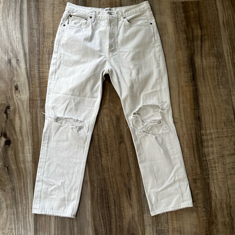 Agolde Riley Crop Jeans - Picture 2 of 6